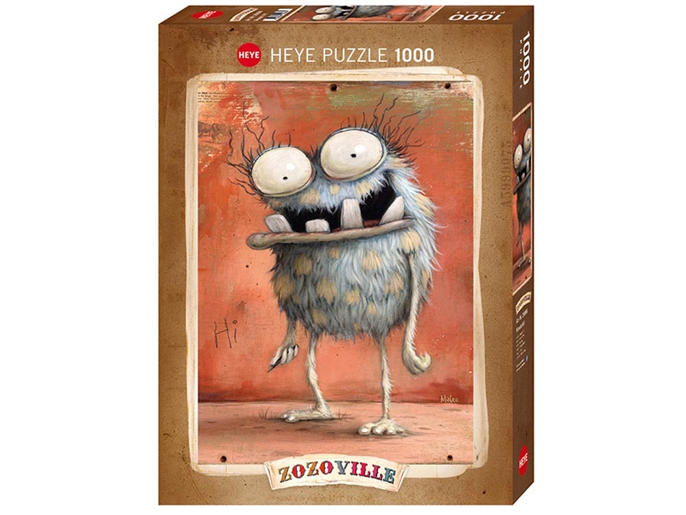 HEYE Zozoville Monsta Hi! 1000 Piece Jigsaw