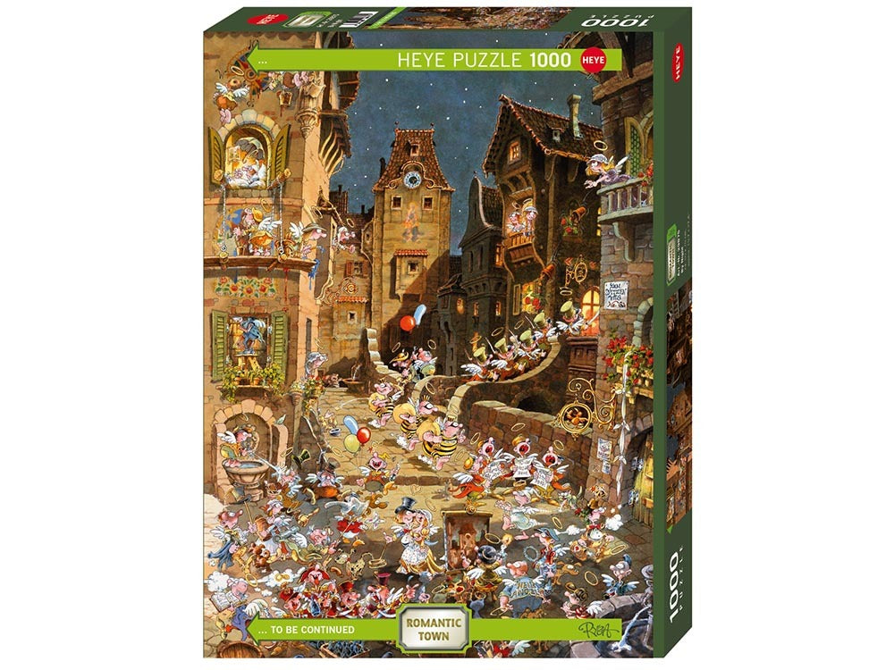 Heye - Romantic Town By Night 1000 Piece Jigsaw