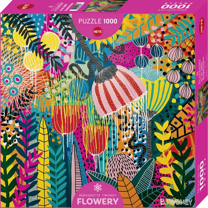 Heye - Flower Beautiful Future 1000 Piece Jigsaw