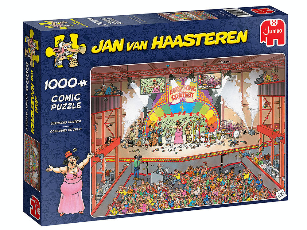 Eurosong Contest - Jan Van Haasteren 1000 Piece Jigsaw  - Jumbo