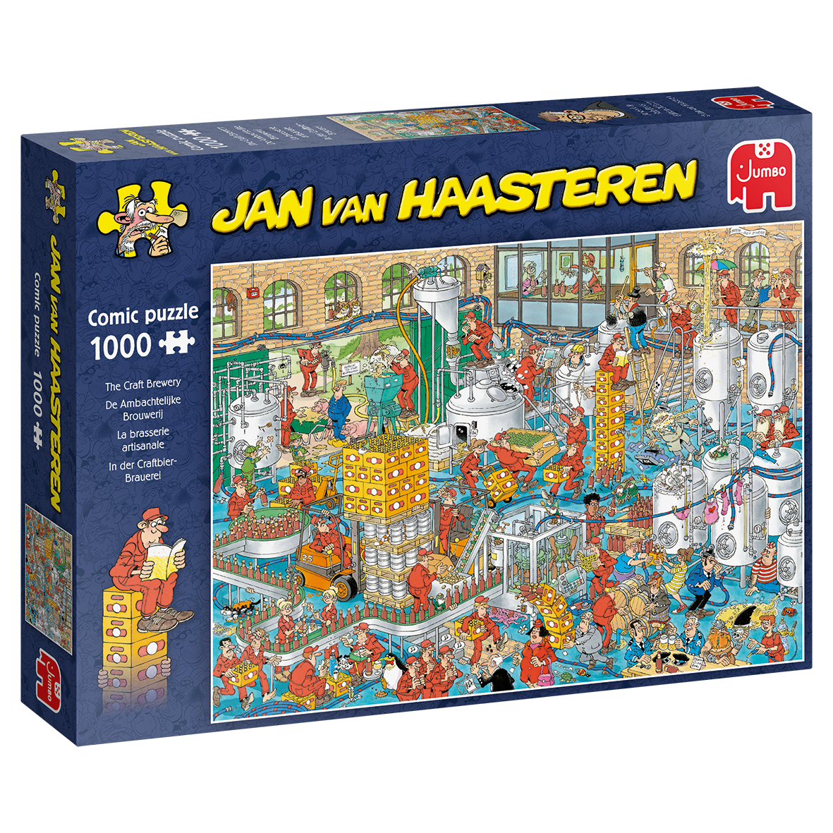 Jan Van Haasteren - The Brewery 1000 Piece Jigsaw