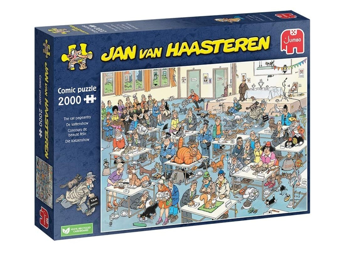 Jan Van Haasteren - The Cat Pageantry 2000 Piece Jigsaw