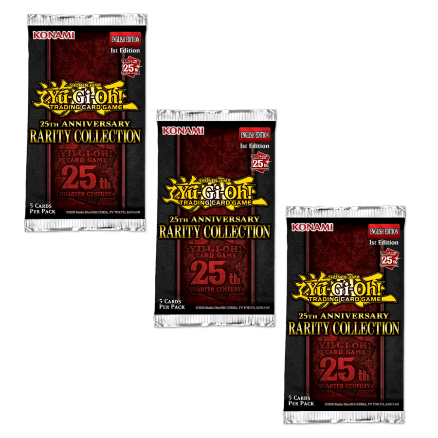 Yu-Gi-Oh! - 25th Anniversary Rarity Collection 3 Pack Tuckbox