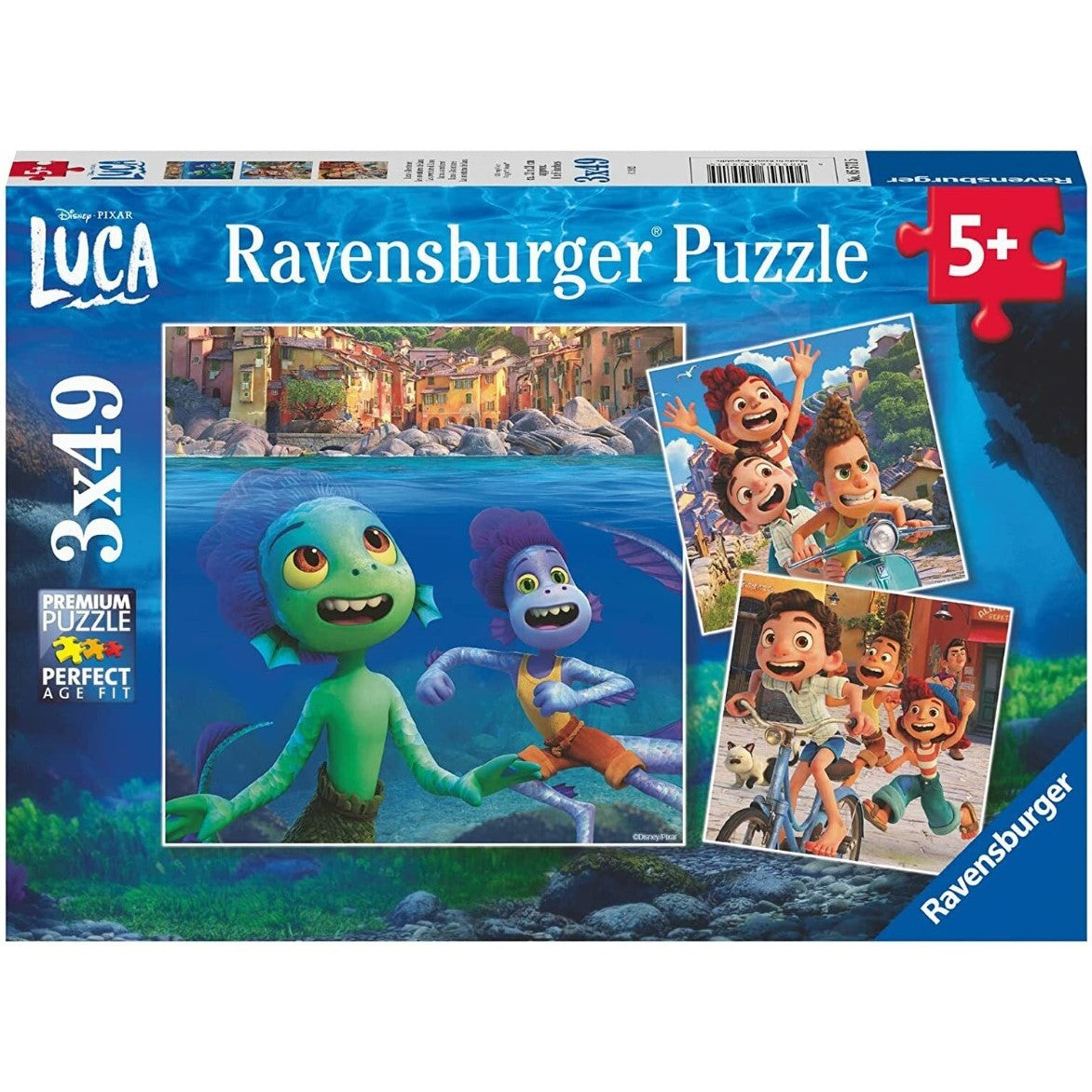 Ravensburger Disney Pixar Luca - 3x49 Piece Jigsaw