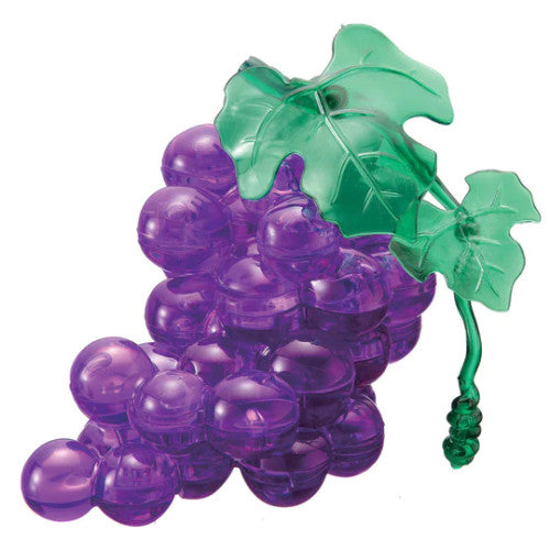 3D Purple Grapes Crystal Puzzle