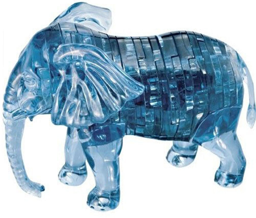 3D Elephant Crystal Puzzle