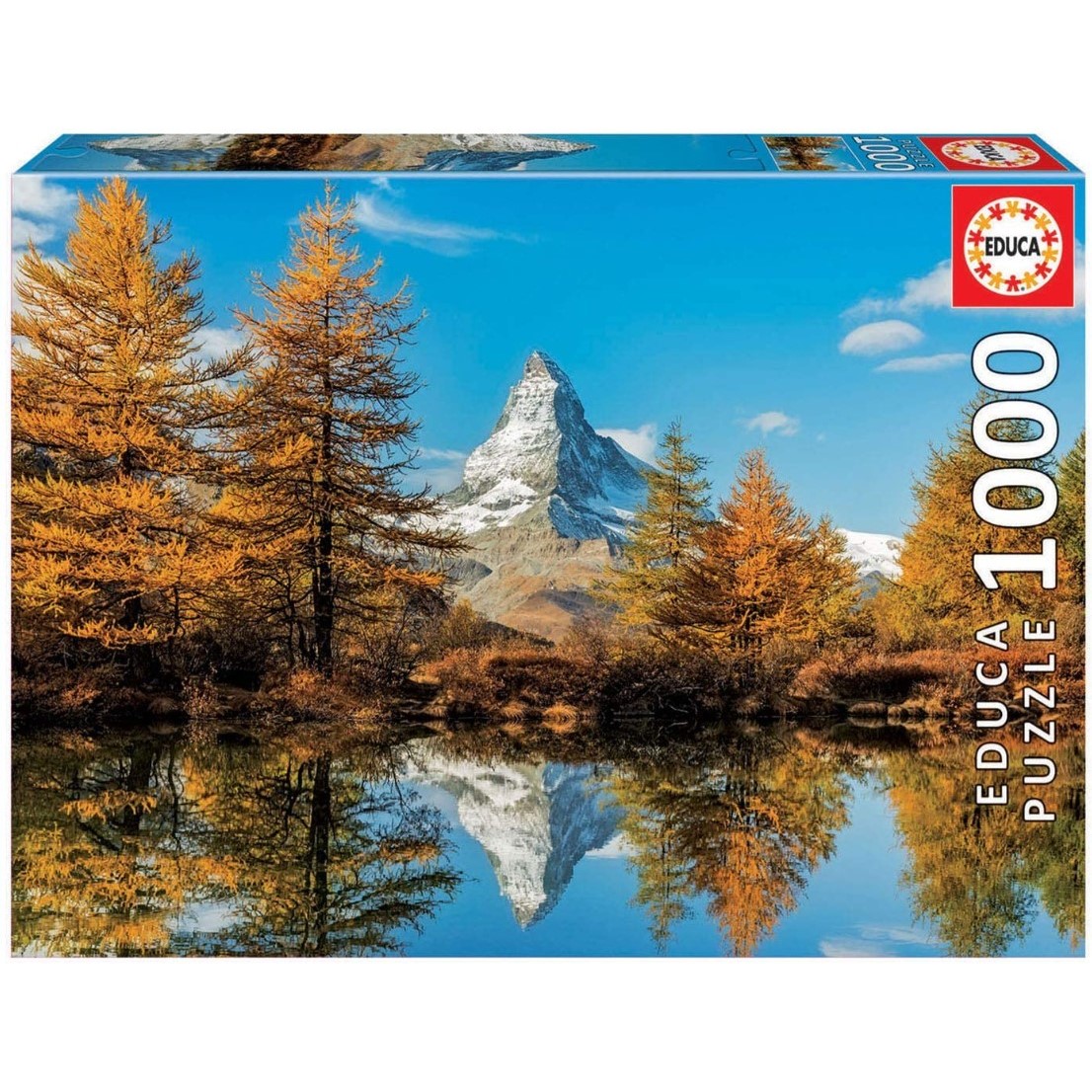 Educa - Matterhorn Mountain in Autumn 1000 Piece Jigsaw