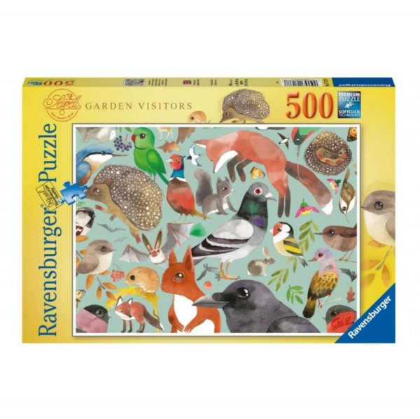 Ravensburger - Garden Visitors 500 Piece Jigsaw