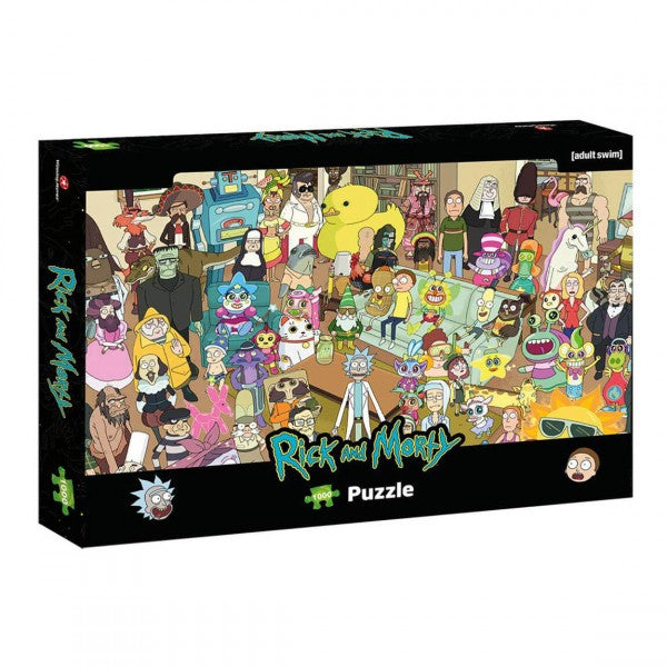 Rick and Morty Puzzle 1000 Piece Jigsaw