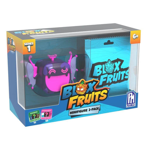 BLOX FRUITS 1.5 inch Mini Figure 2pk with DLC Code