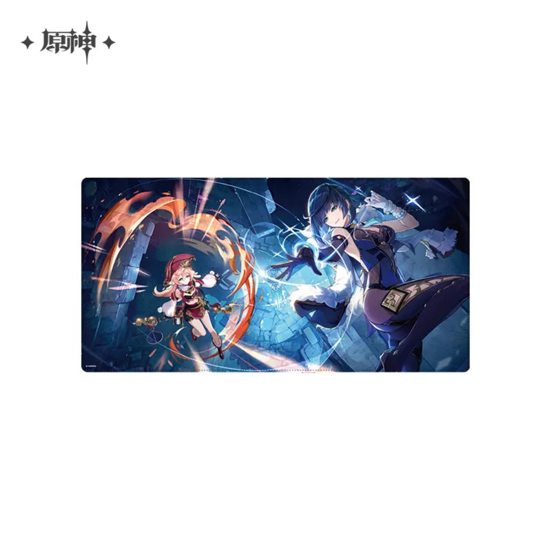 [Genshin Impact] Mouse Pad: Genius Invokation Tournament (Yelan vs Yanfei)