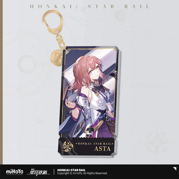 Honkai: Star Rail Asta Rectangle Keychain