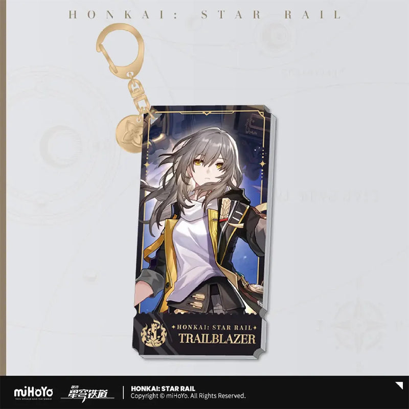 [Honkai: Star Rail] Trailblazer (F) Rectangle Keychain