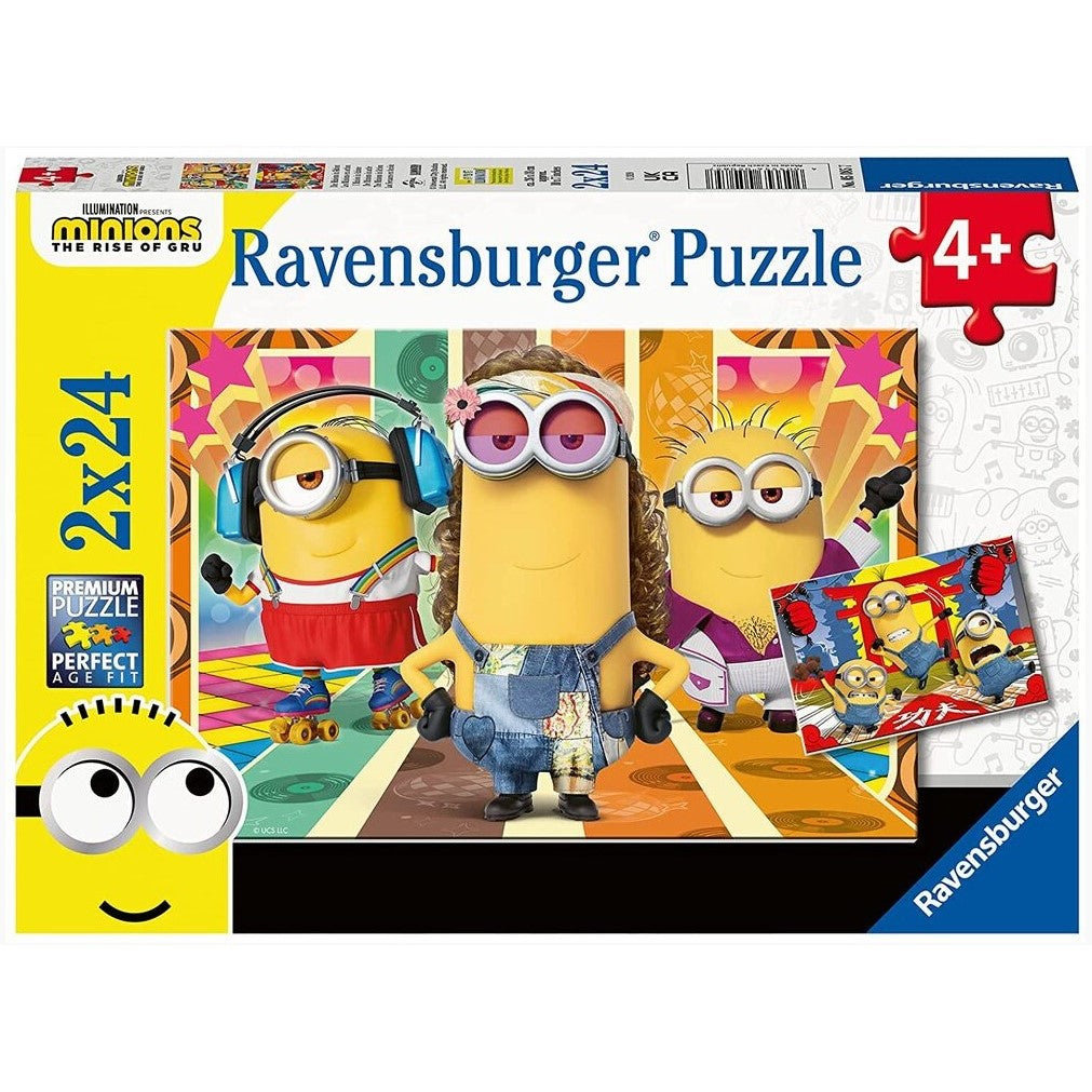 Ravensburger - The Minions in Action 2x24 Piece Jigsaw