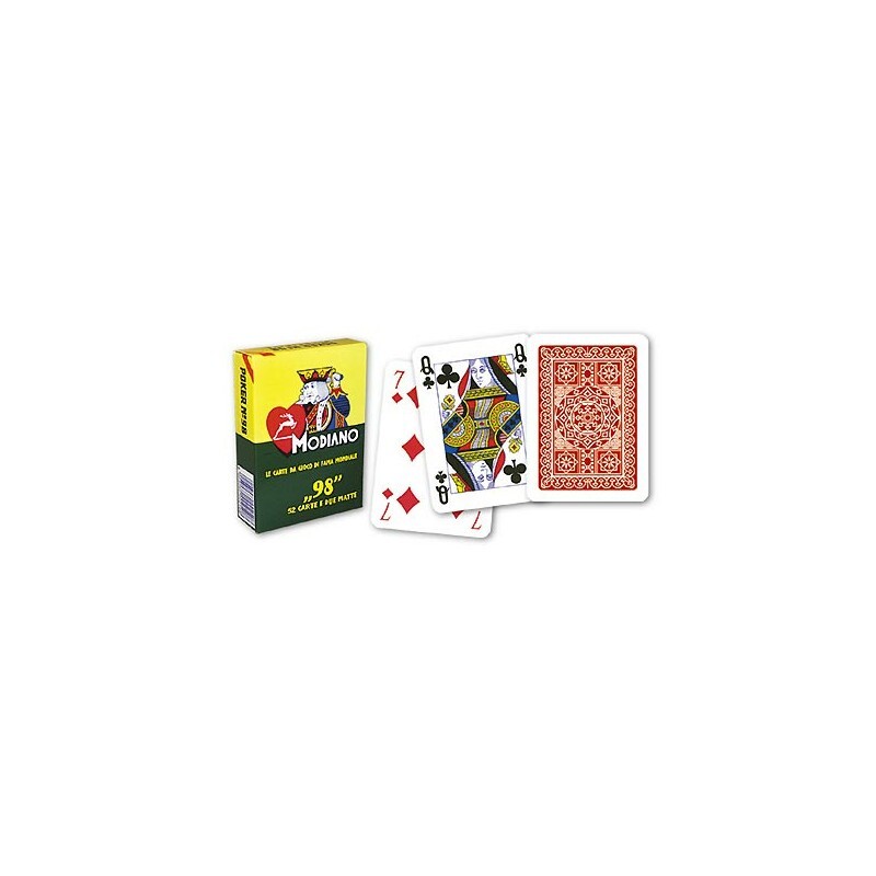 Modiano 98 Plastic Coated Poker Deck