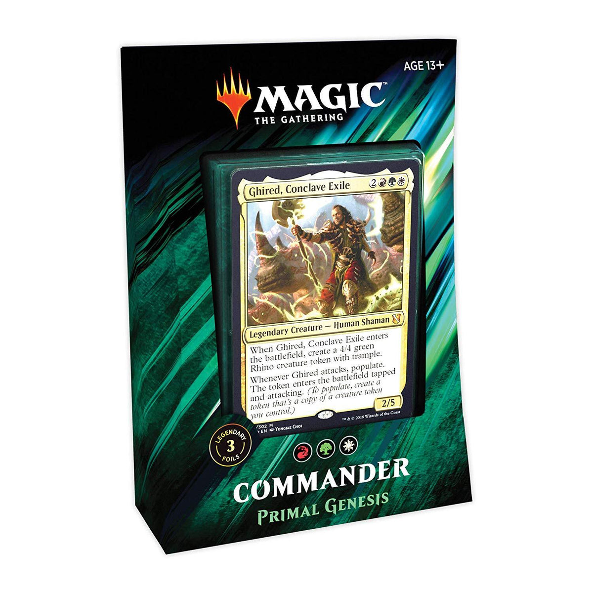 Magic the Gathering Commander 2019 Deck - Primal Genesis