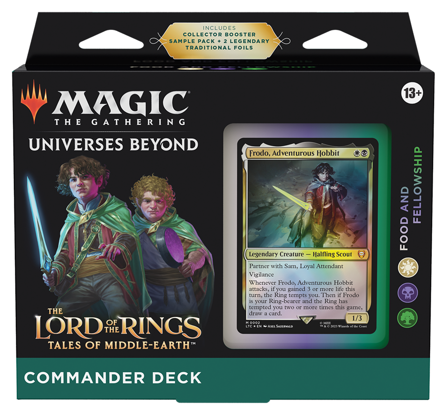 Magic The Gathering Lord of the Rings Commander Deck