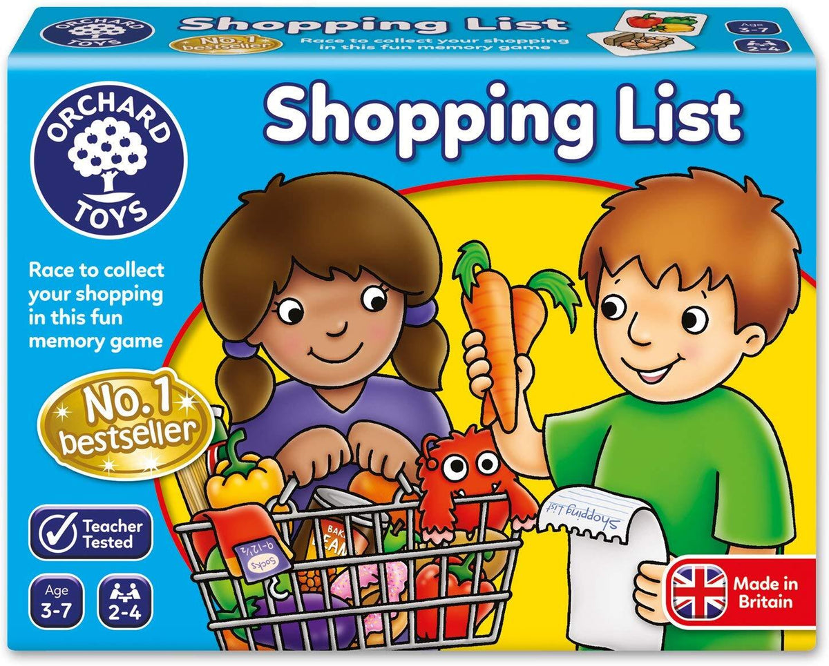 Orchard Toys - Shopping List