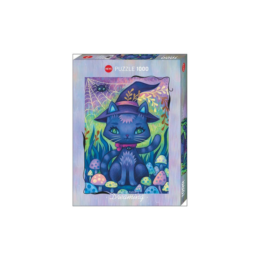 Heye - Dreaming Witch Cat 1000 Piece Jigsaw