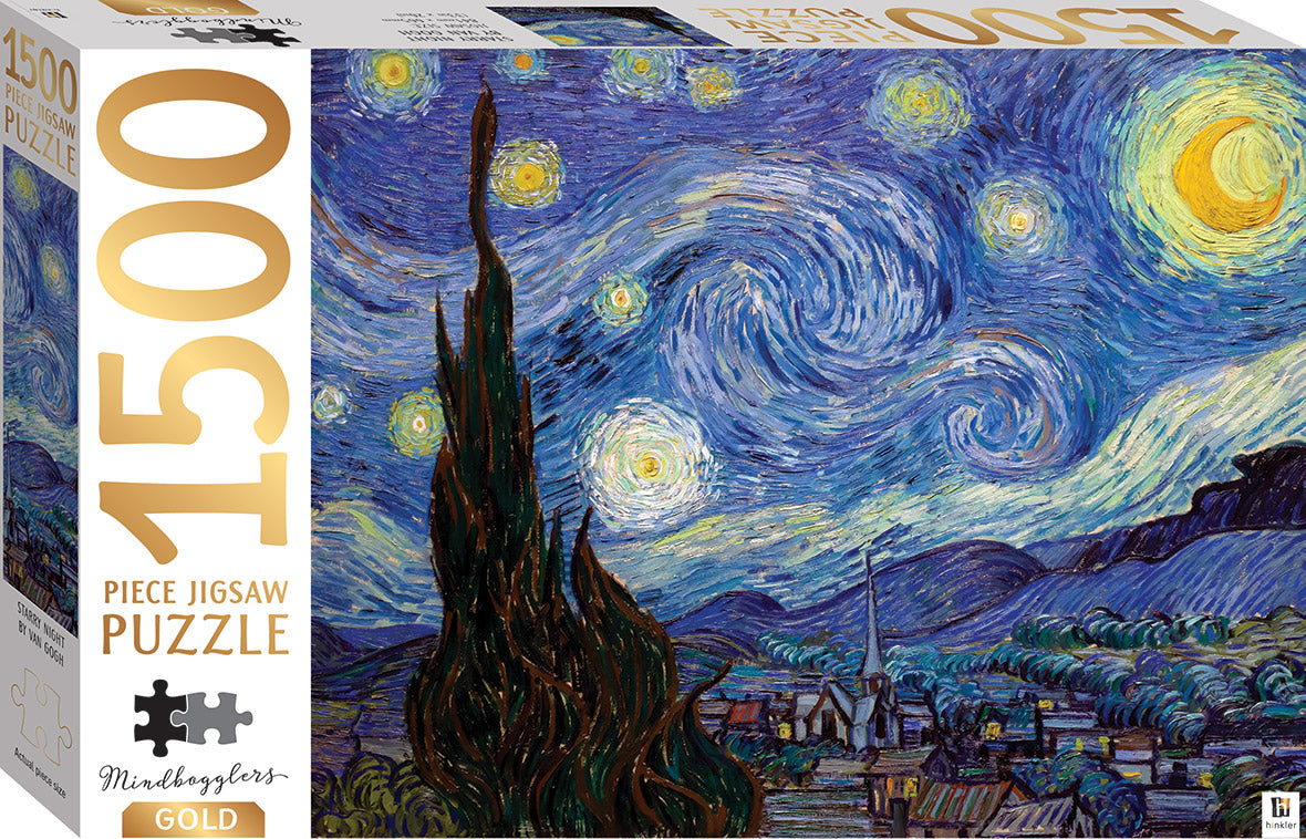 Starry Night Van Gogh 1500 Piece Jigsaw