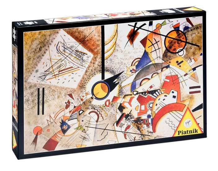 Piatnik Kandinsky Bustling Aquarelle 1923 1000 Piece Jigsaw