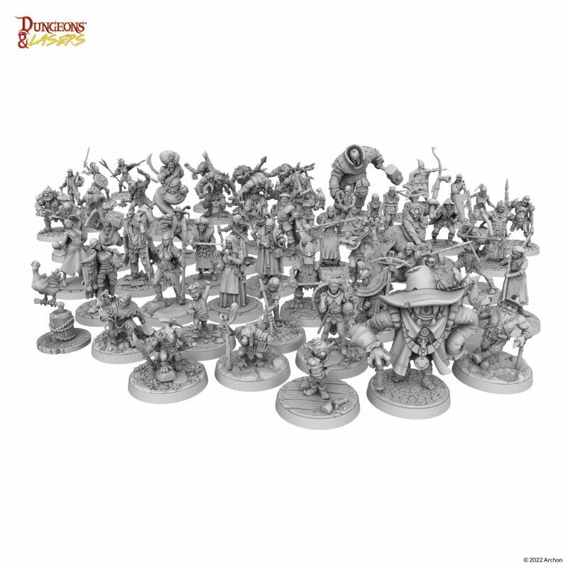NPC Miniatures Pack - Dungeons and Lasers