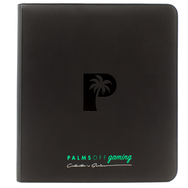 Palms Off Gaming - Limited Edition 12 Pocket Zip Trading Card Binder