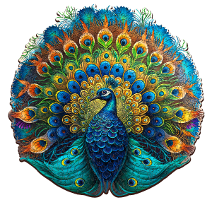 Peacock 300 Piece Jigsaw