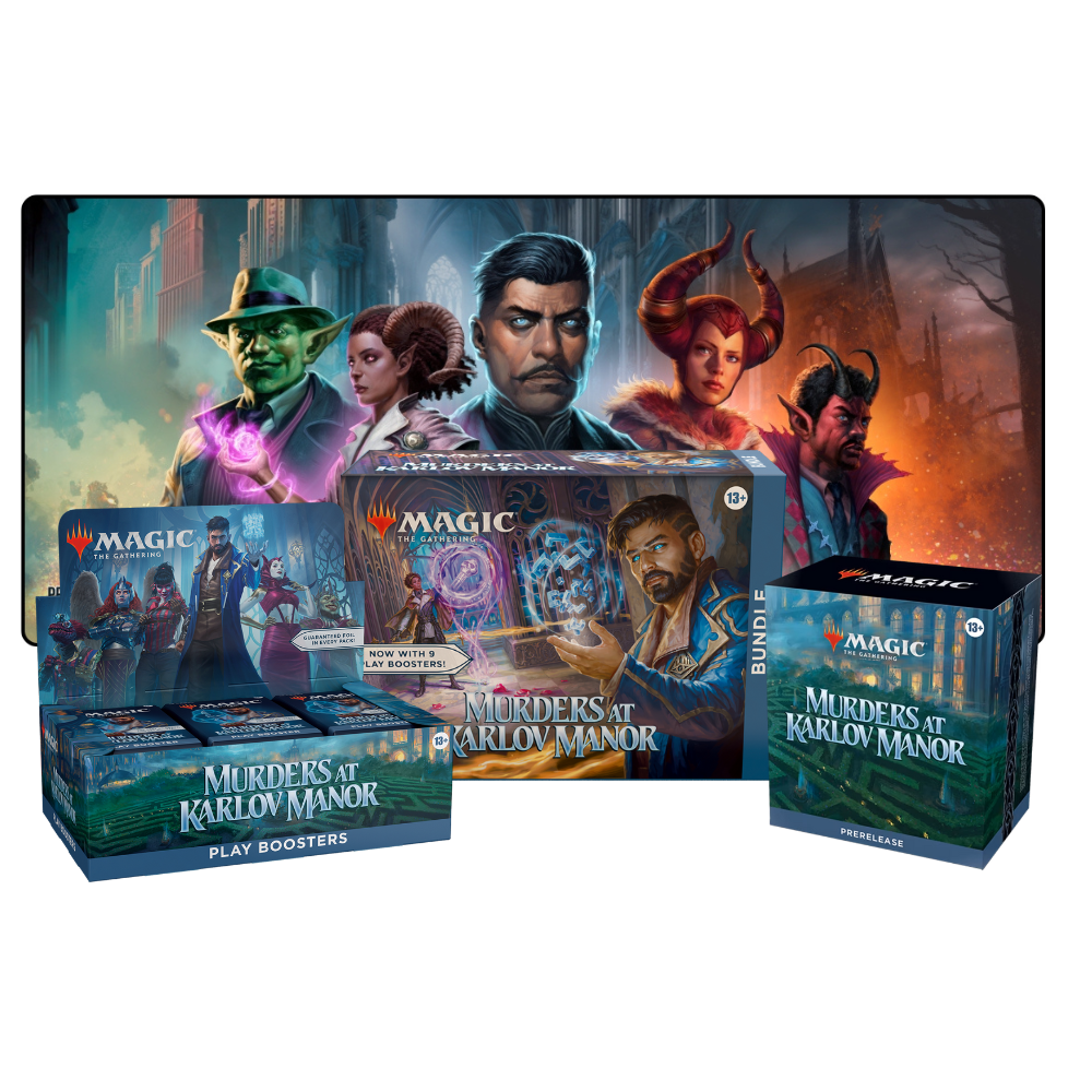 Magic: The Gathering Murders at Karlov Manor Play Booster Deluxe Combo (Preorder) | Good Games