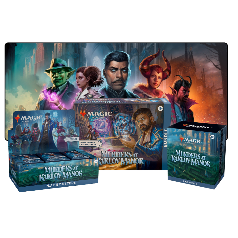 Magic: The Gathering Murders at Karlov Manor Play Booster Deluxe Combo  (Preorder) | Good Games