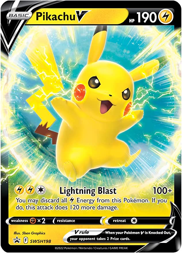 Pokemon TCG: Pikachu V Showcase