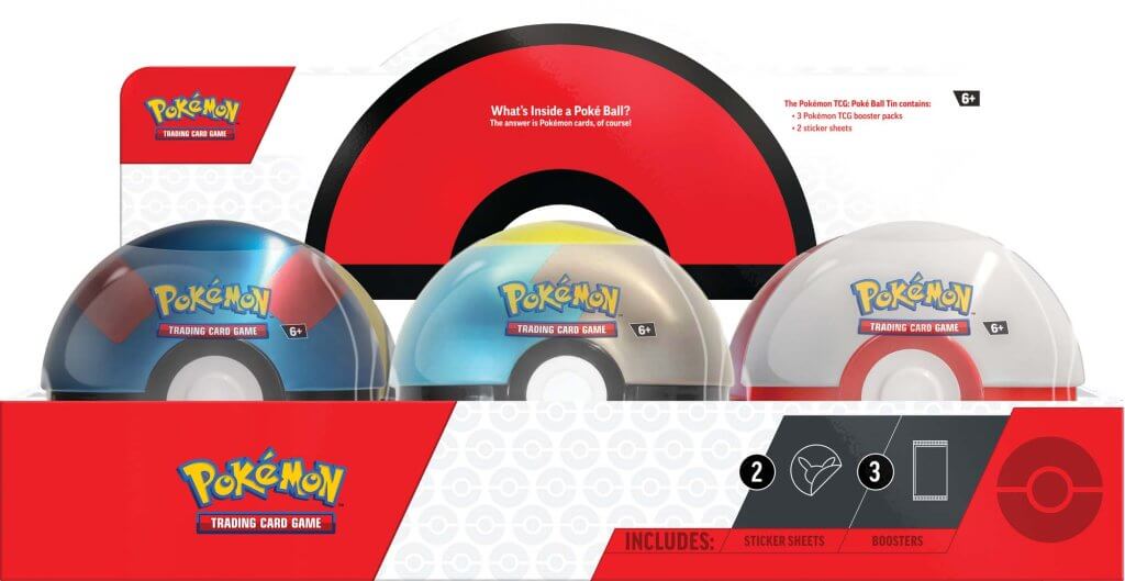 Pokemon TCG Poke Ball Tin - Series 9 (Preorder)