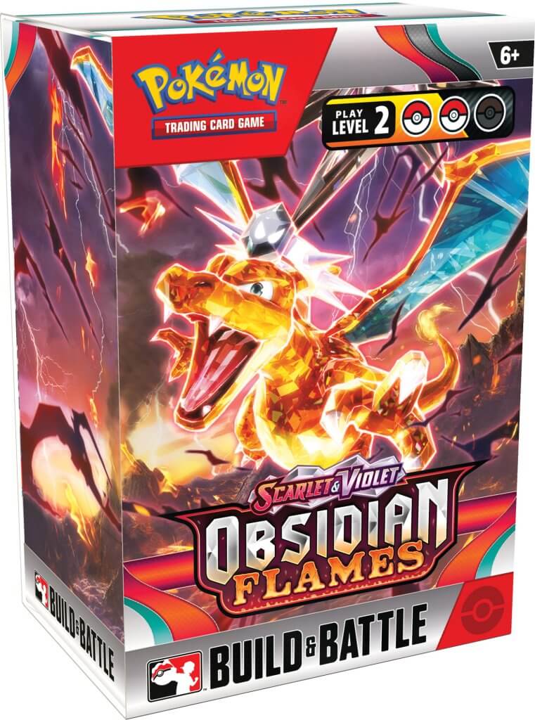 Pokemon TCG: Scarlet &amp; Violet - Obsidian Flames - Build &amp; Battle Box