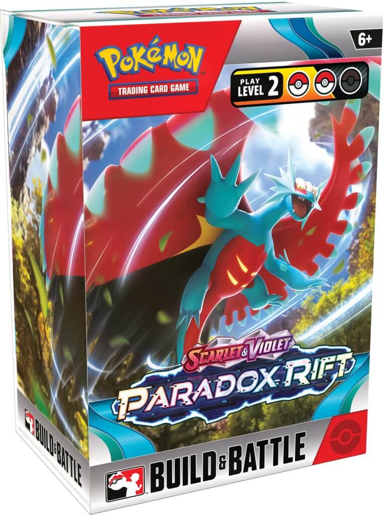 Pokemon TCG: Scarlet &amp; Violet - Paradox Rift Build &amp; Battle Box