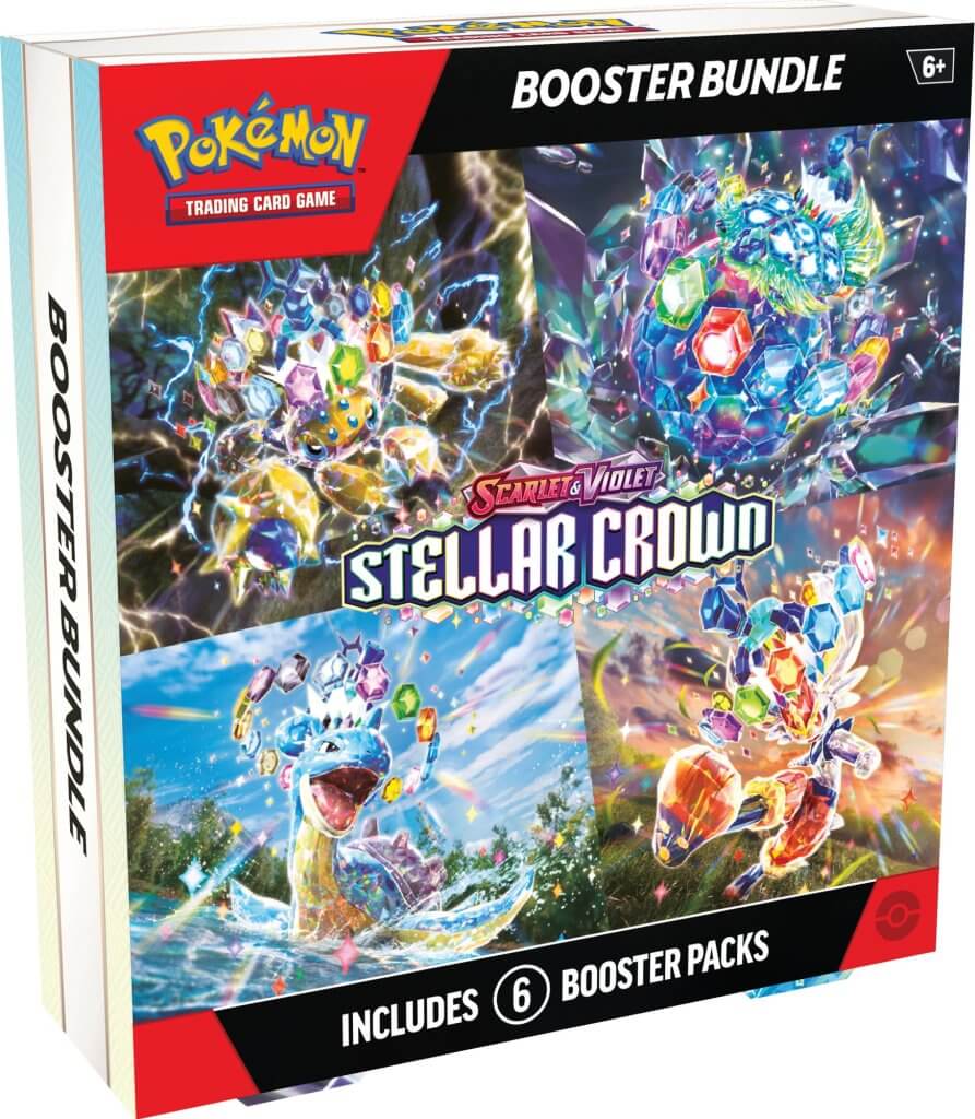 Pokemon TCG Scarlet &amp; Violet 7 Stellar Crown Booster Bundle (Preorder)