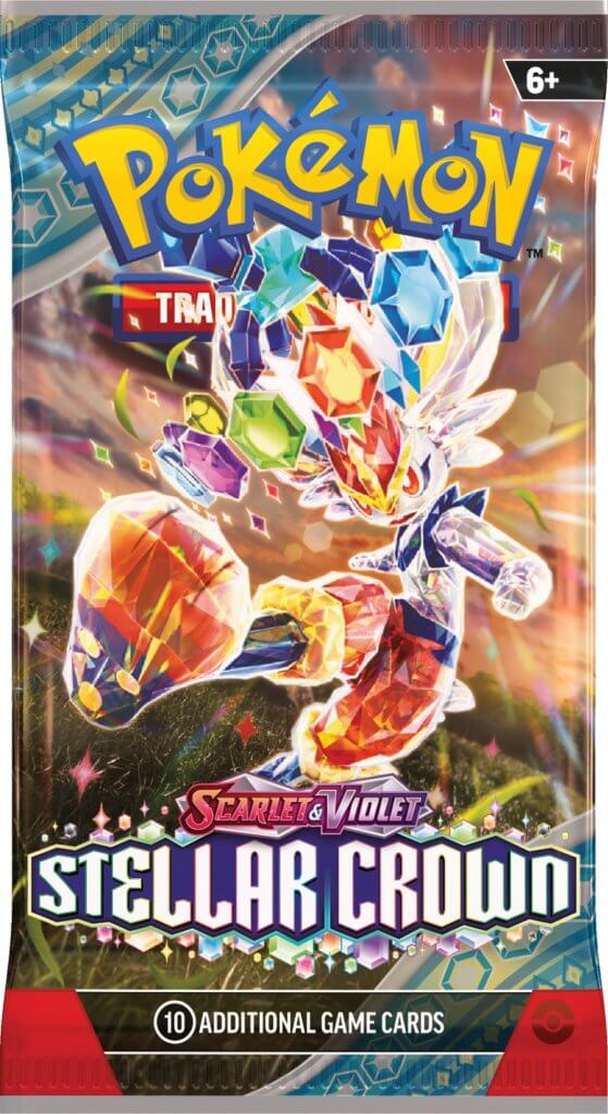 Pokemon TCG Scarlet &amp; Violet 7 Stellar Crown Booster Pack