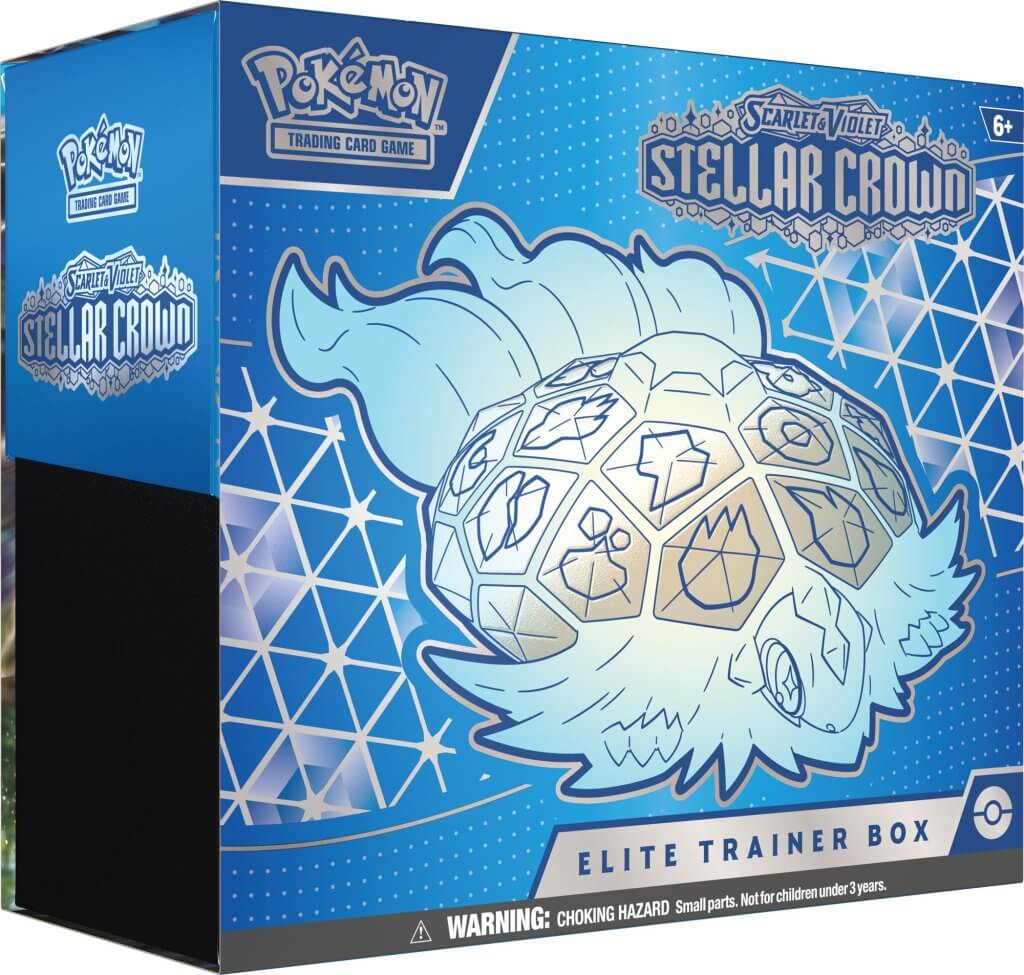 Pokemon TCG Scarlet &amp; Violet 7 Stellar Crown Elite Trainer Box