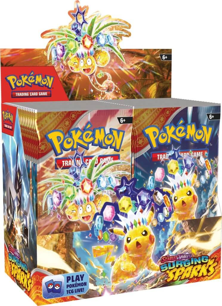 Pokemon TCG Scarlet &amp; Violet Surging Sparks Booster Box (Preorder)