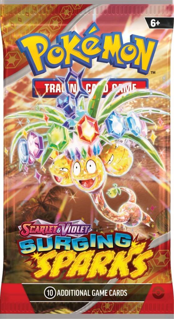 Pokemon TCG Scarlet &amp; Violet Surging Sparks Booster Pack (Preorder)