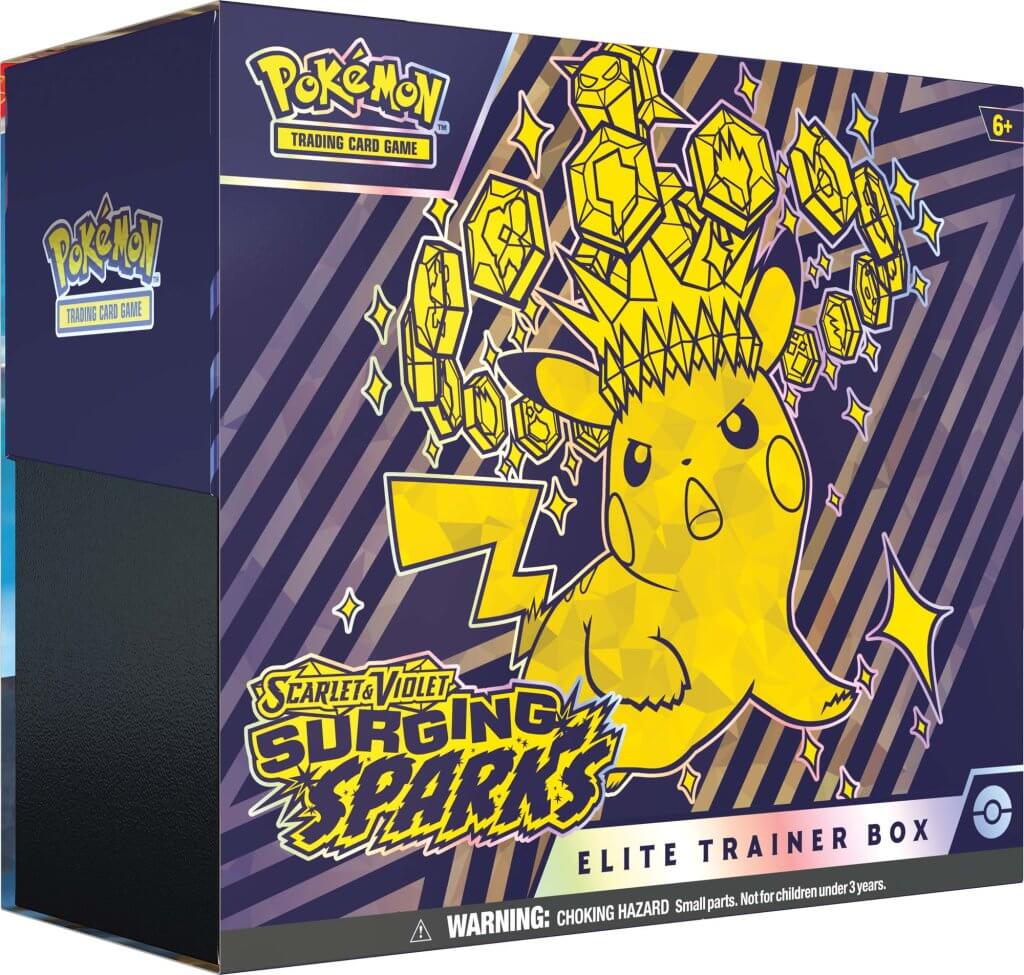 Pokemon TCG Scarlet &amp; Violet Surging Sparks Elite Trainer Box (Preorder)