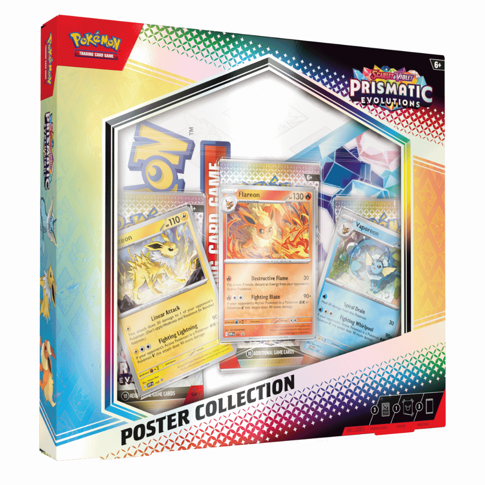 Pokemon TCG - Scarlet &amp; Violet Prismatic Evolutions Poster Collection (Preorder)