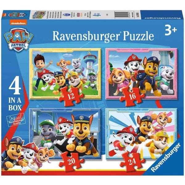Ravensburger - Paw Patrol 12 16 20 24 Piece Jigsaw