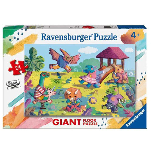 Ravensburger - Dinosaurs at Playground SuperSize 24 Piece Jigsaw
