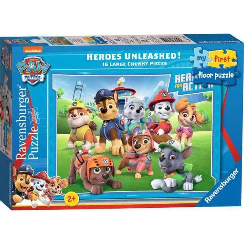 Ravensburger - Paw Patrol First Floor Puzzle 16 Piece Jigsaw