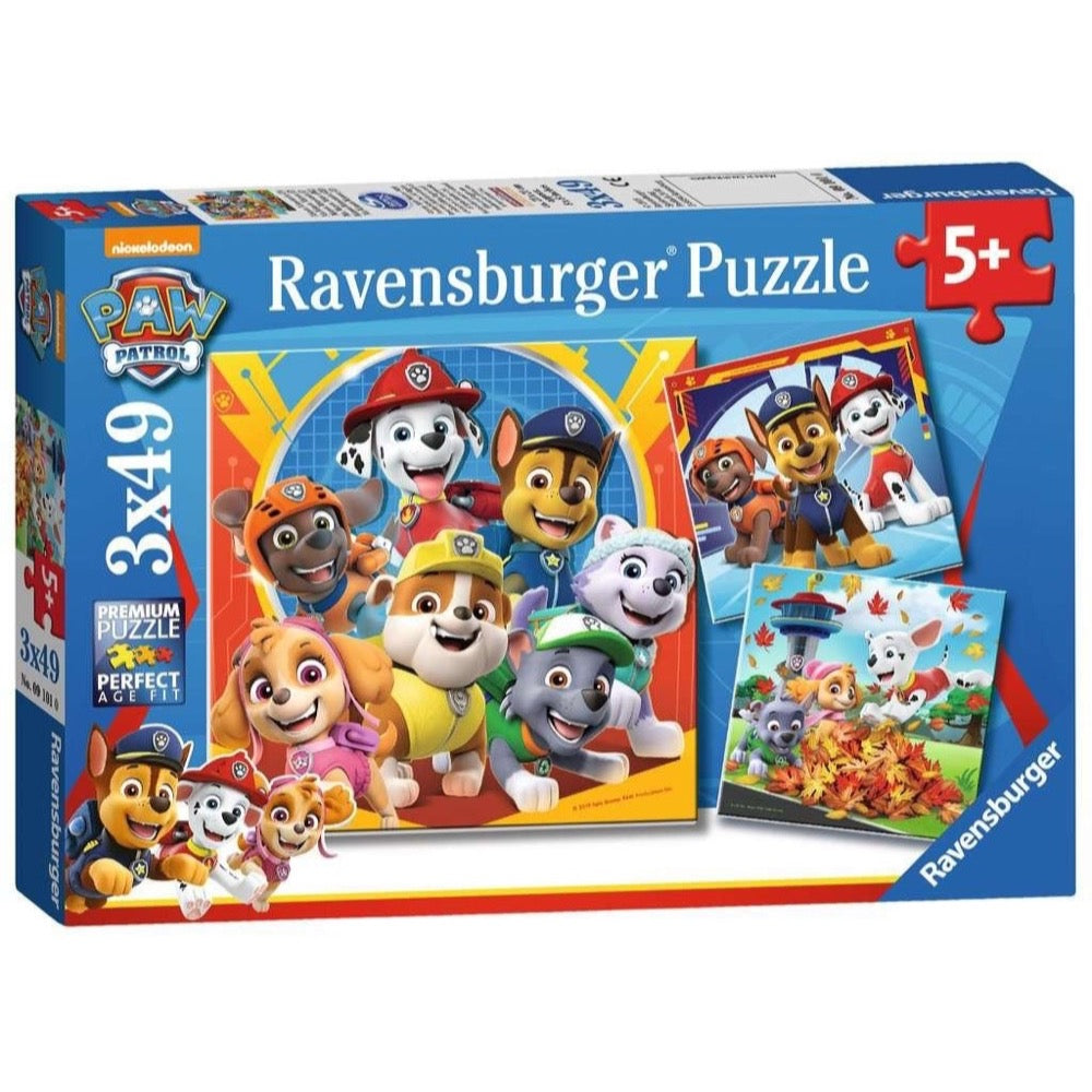 Ravensburger - Paw Patrol 3x49 Piece Jigsaw