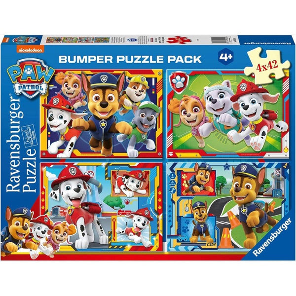 Ravensburger - Paw Patrol Bumper Pack 4x42 Piece Jigsaw