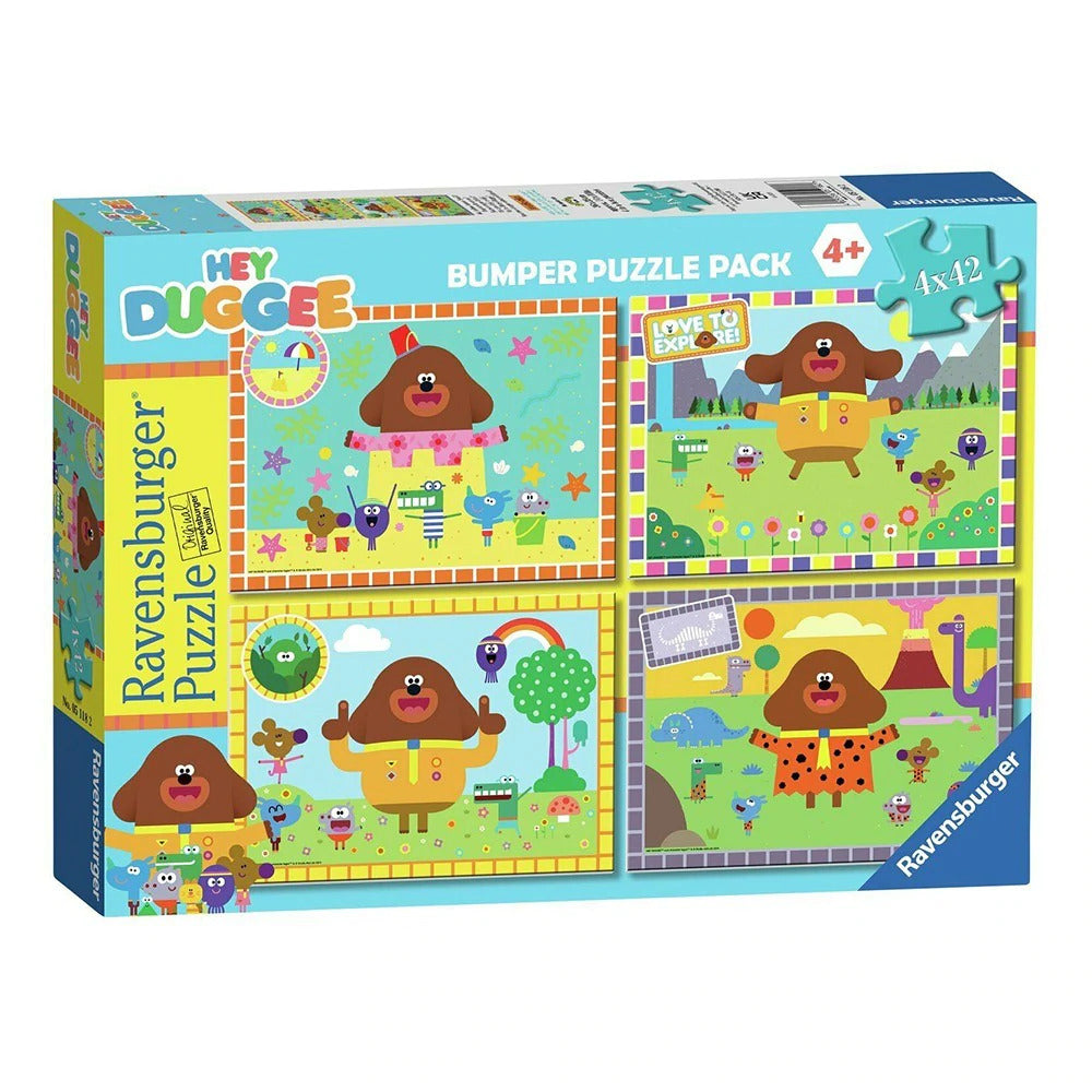 Ravensburger - Hey Duggee Bumper Puzzle 4x42 Piece Jigsaw