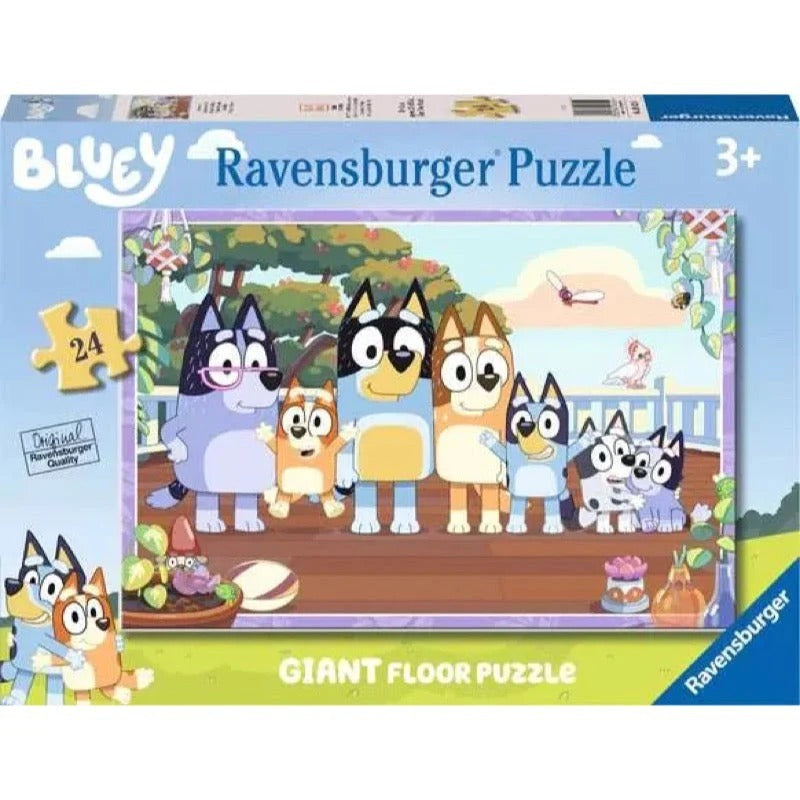 Ravensburger - Bluey Giant Floor Puzzle 24 Piece Jigsaw