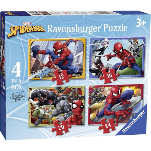 Ravensburger - Spider-man 12 16 20 24 Piece Jigsaw