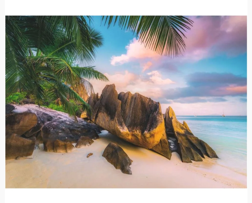 Ravensburger Beautiful Islands Seychelles 1000 Piece Jigsaw